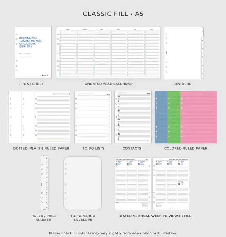 Domino Soft A5 Organizer