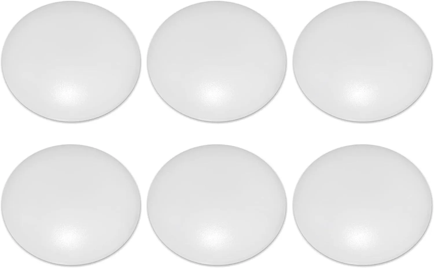Dream lighting RV Interior Lights 12V LED Dome Light Fixtures 4.5" Cool White Cabin Lighting 6000K, No Switch, Pack of 6