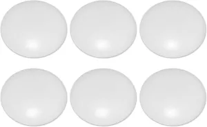 Dream lighting RV Interior Lights 12V LED Dome Light Fixtures 4.5" Cool White Cabin Lighting 6000K, No Switch, Pack of 6