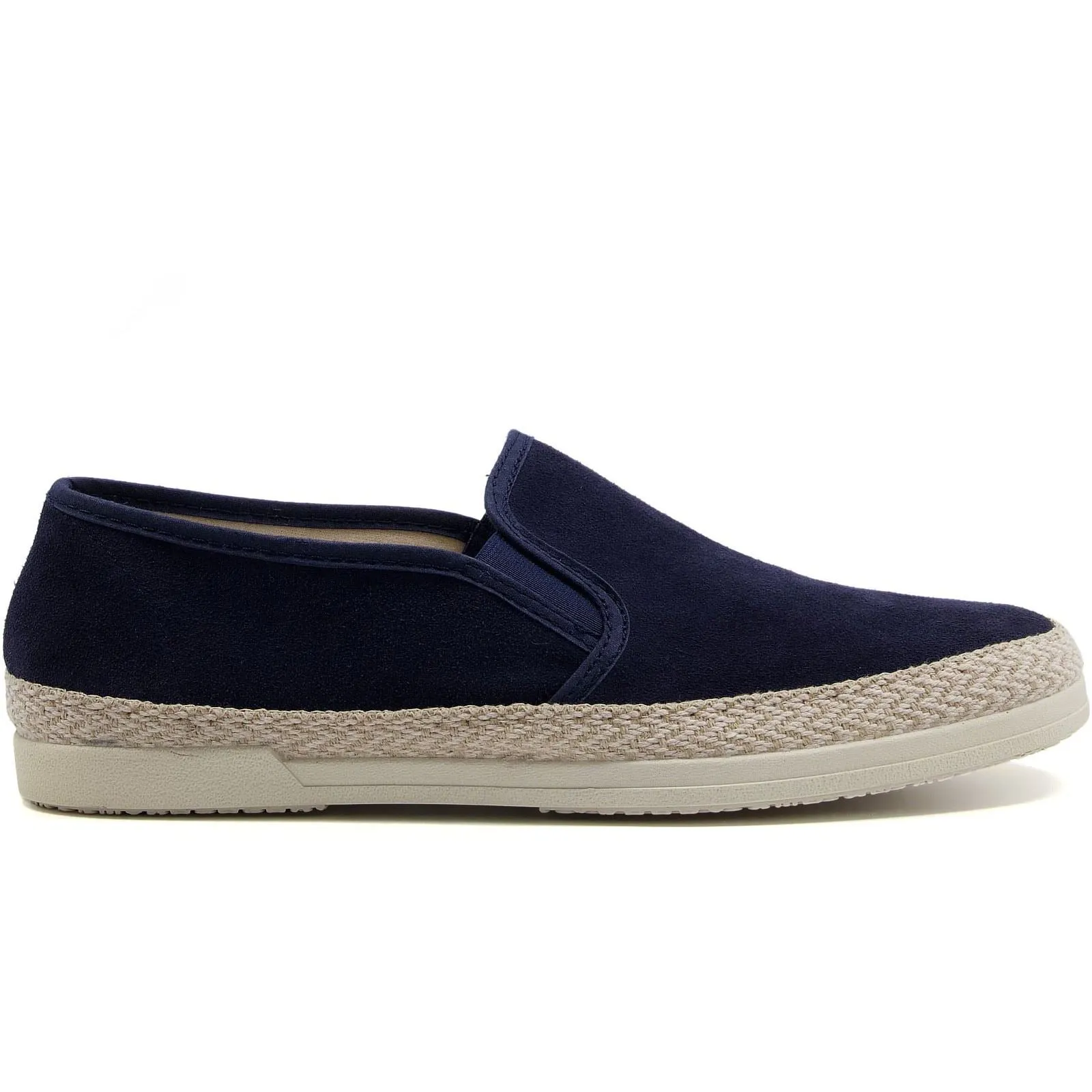 Dune Francisco Suede Men's Navy Trainers