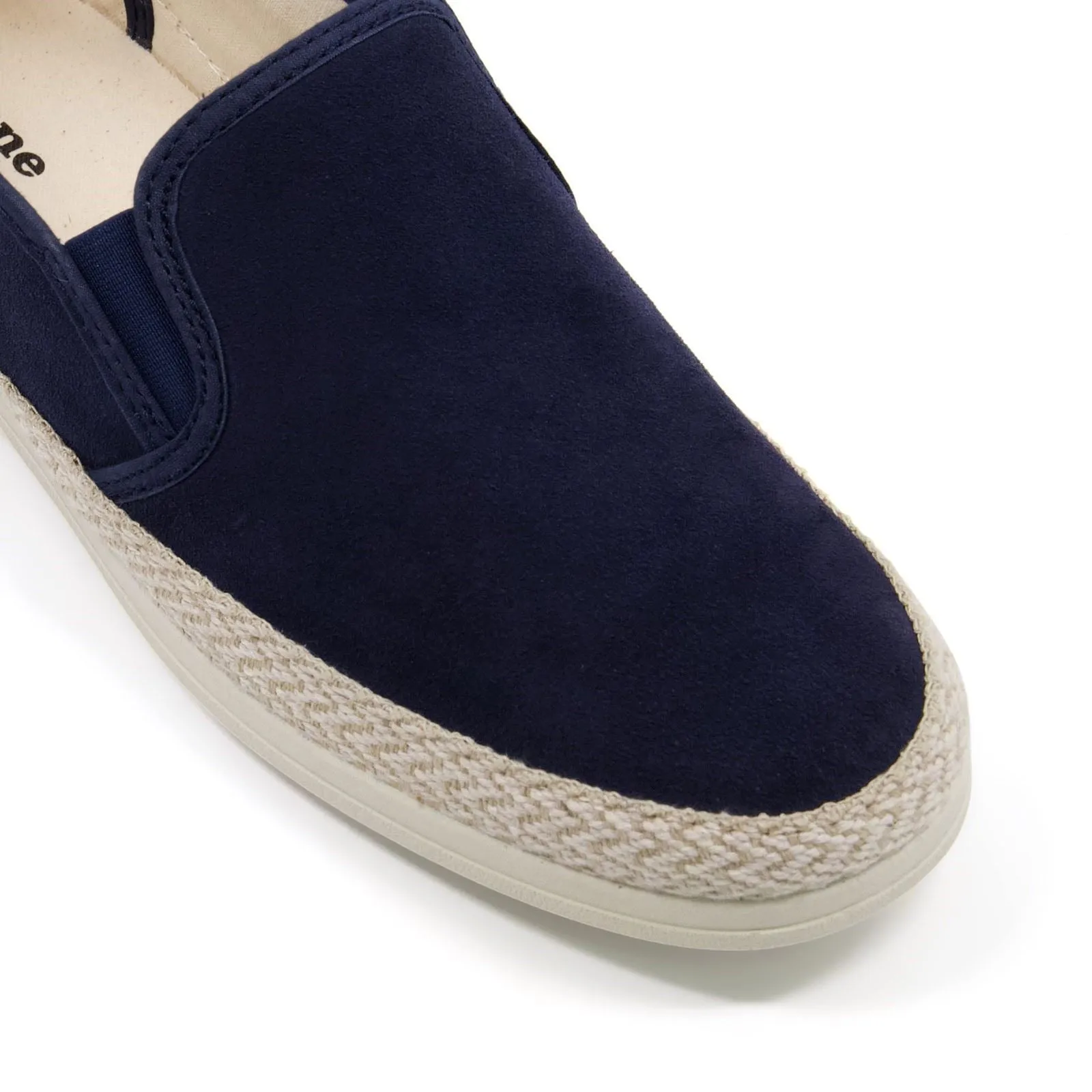Dune Francisco Suede Men's Navy Trainers
