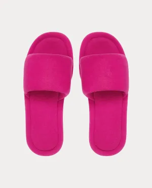 Durable soft jersey slipper