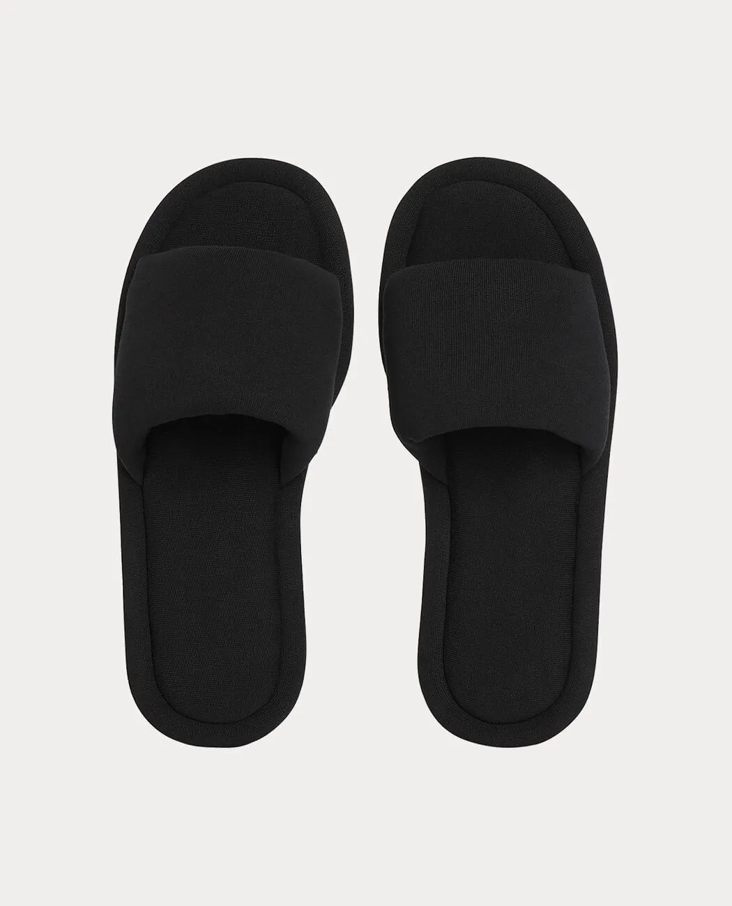 Durable soft jersey slipper