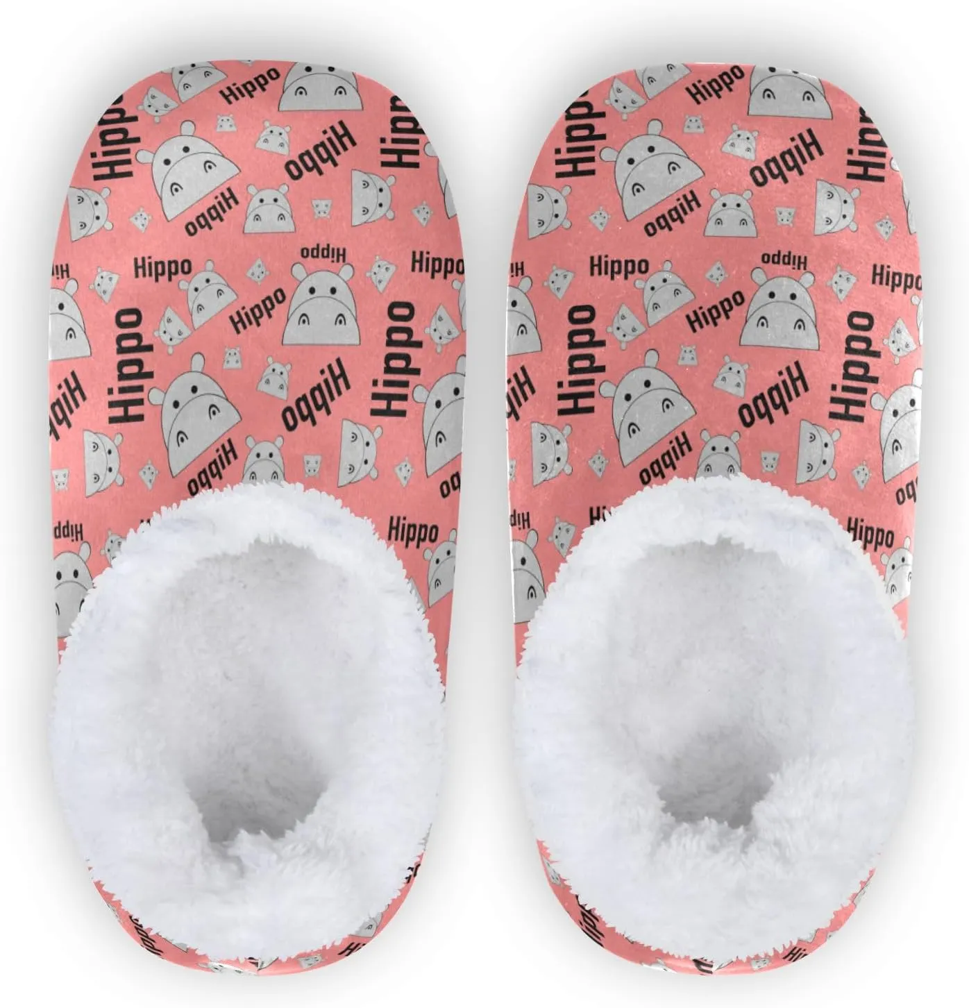 Dussdil Home Winter Slippers Spa Travel House Slipper Soft Memory Foam Slipper Non Slip for Hotel Bedroom Shoes Slippers
