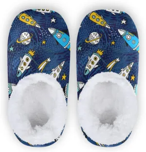 Dussdil Home Winter Slippers Spa Travel House Slipper Soft Memory Foam Slipper Non Slip for Hotel Bedroom Shoes Slippers