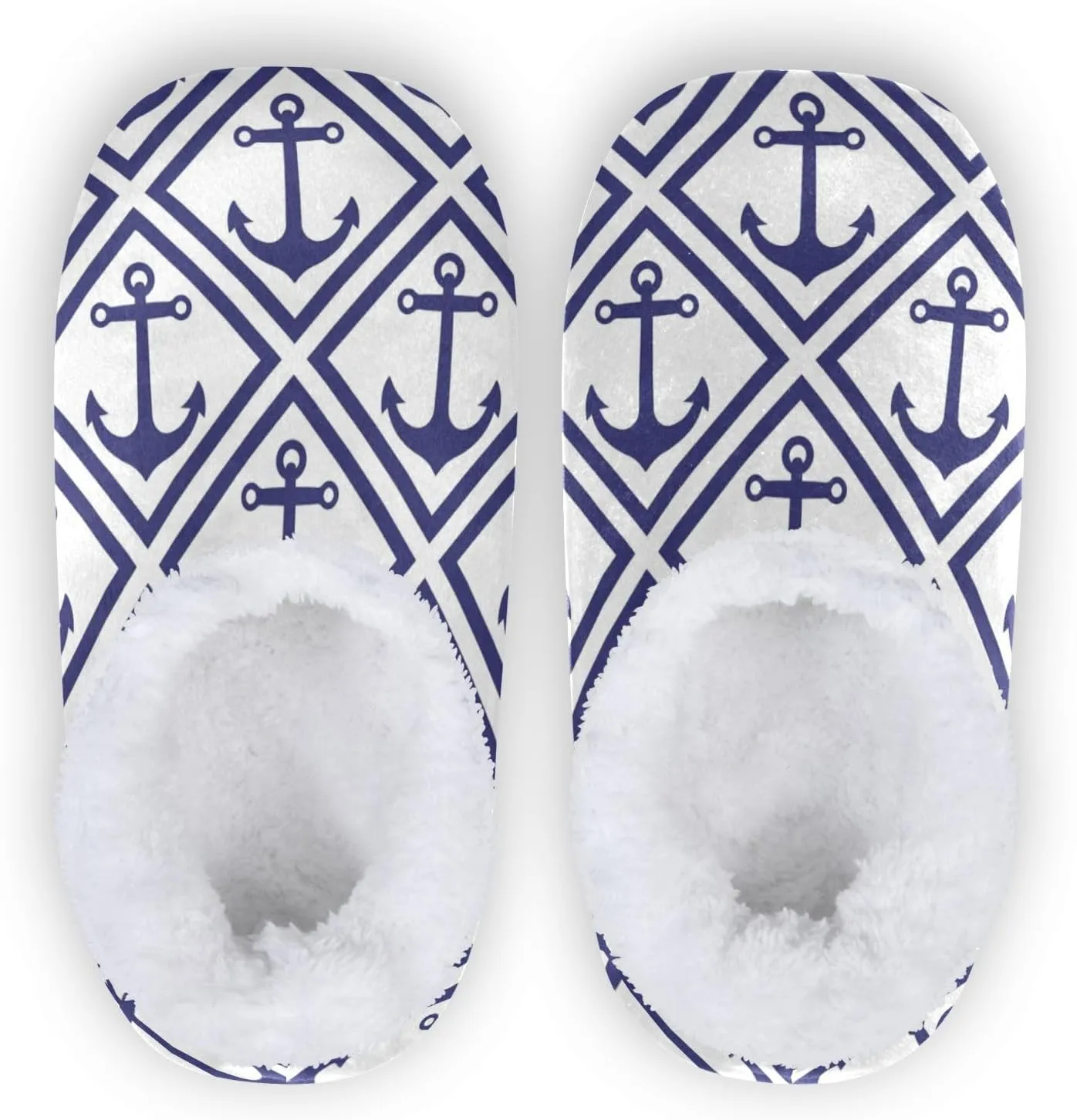 Dussdil Home Winter Slippers Spa Travel House Slipper Soft Memory Foam Slipper Non Slip for Hotel Bedroom Shoes Slippers