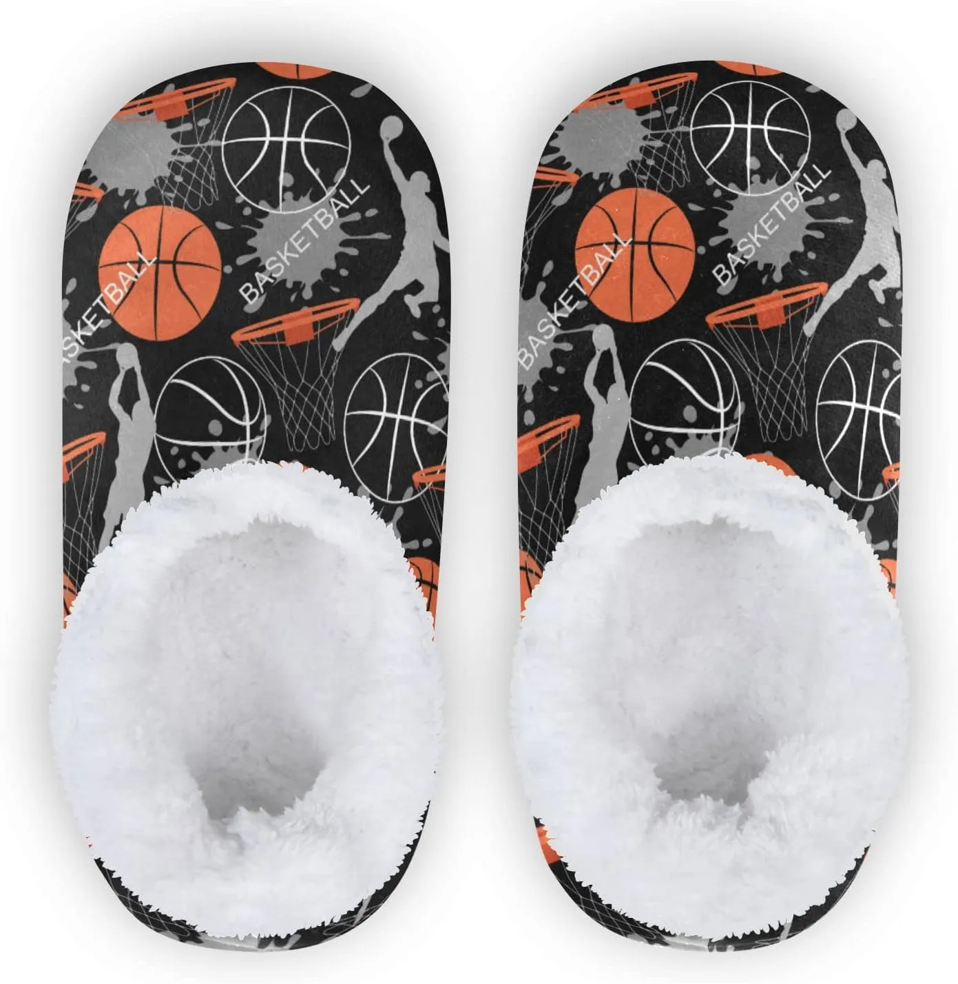 Dussdil Kid's Boy's Girl's Winter Slippers Spa Travel House Slipper Shoes Warm Soft Memory Foam Slipper Non Slip for Guest Home Living Room Bedroom Slippers