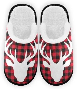 Dussdil Winter Spa Slippers Home House Slippers for Women Men Travel Slipper Soft Memory Foam Slipper Non Slip for Hotel Bedroom Shoes Slippers