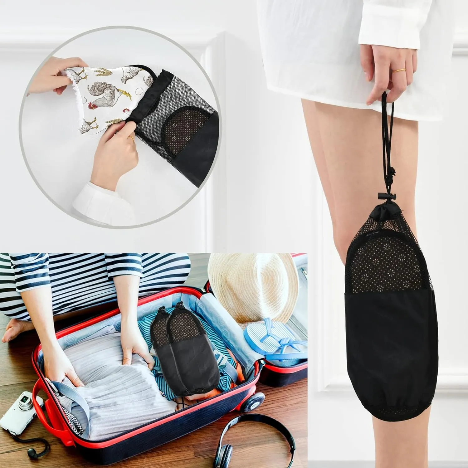 Dussdil Women's Men's Winter Spa Slippers Home House Slippers Shoes Memory Foam Closed Toe Slipper Non Slip for Women Men Hotel Bedroom Travel Shoes