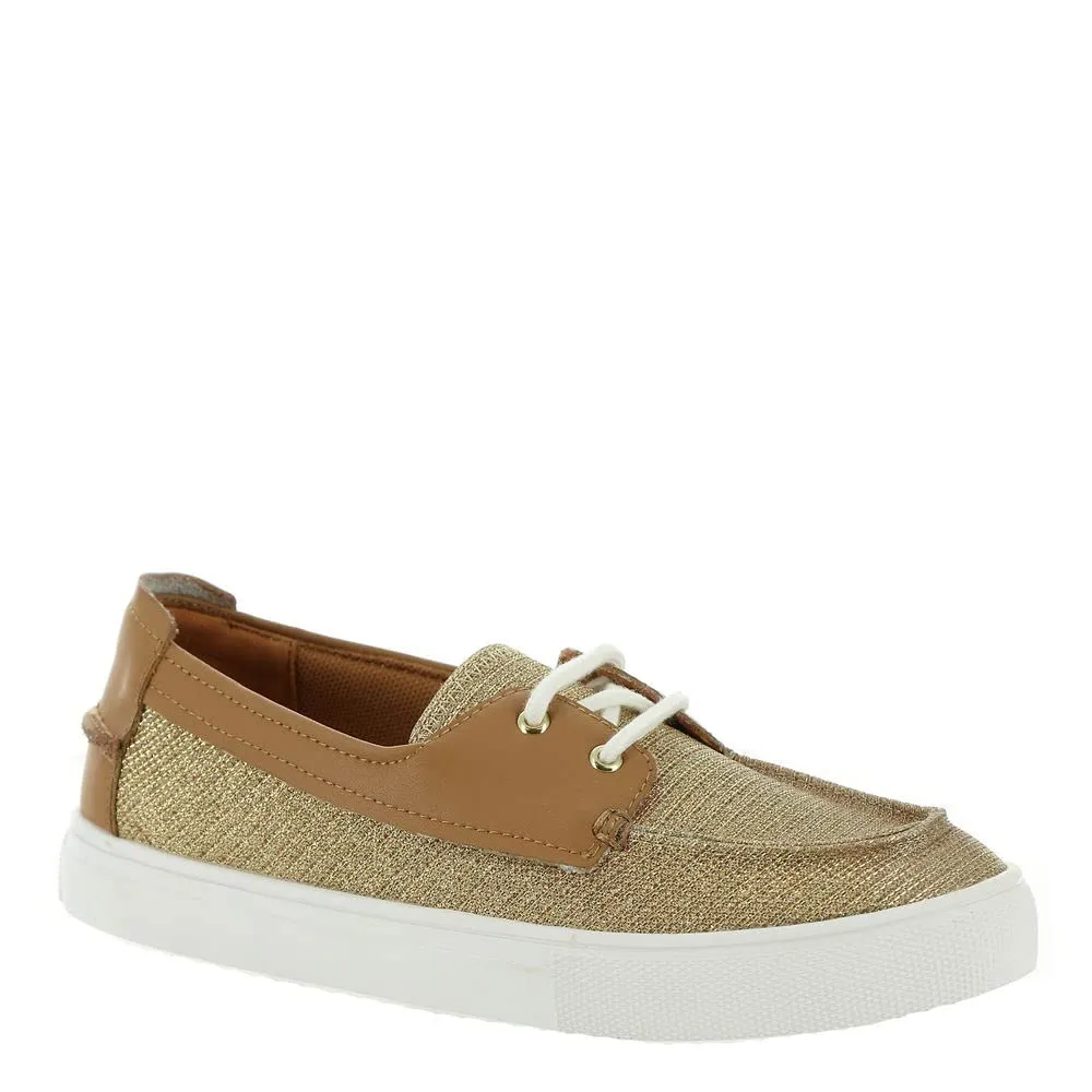 Easy Spirit Women's KELP2 Boat Shoe, Gold, 8