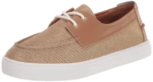 Easy Spirit Women's KELP2 Boat Shoe, Gold, 8