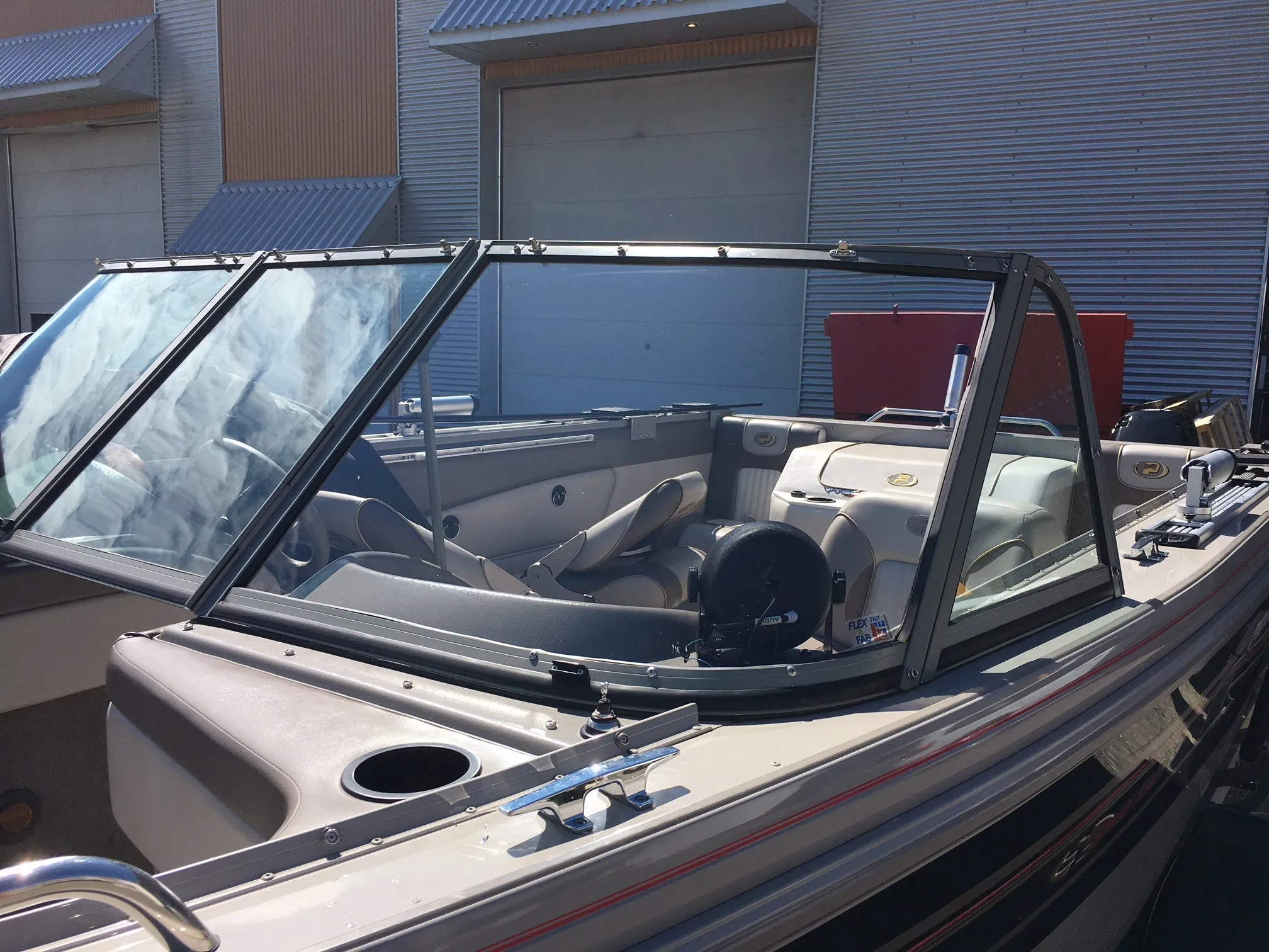 Ebbtide Curved Glass Boat Windshield Repair