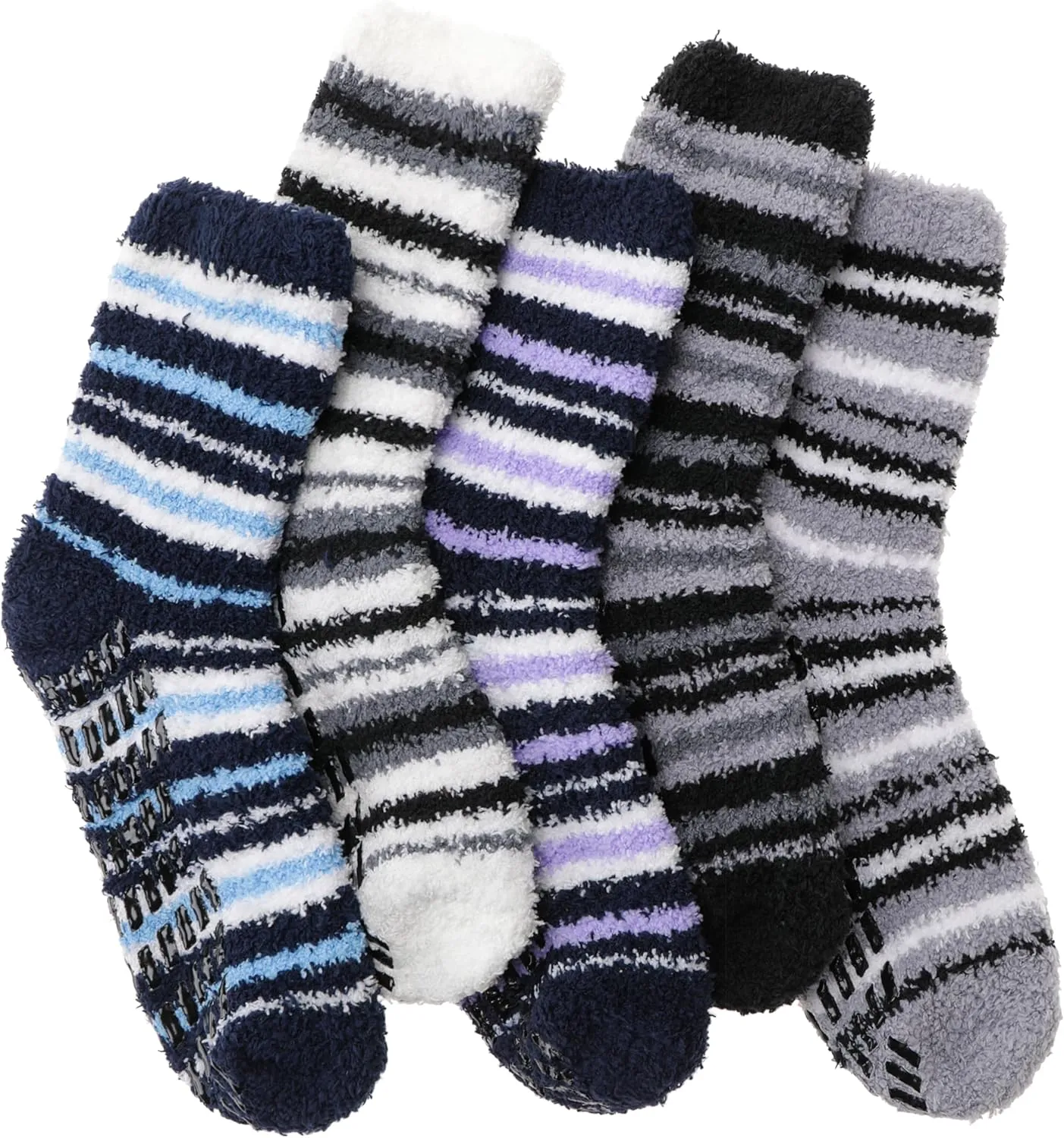 EBMORE Womens Fuzzy Socks Fleece Fluffy Cabin Plush Warm Sleep Soft Cozy Winter Adult Socks