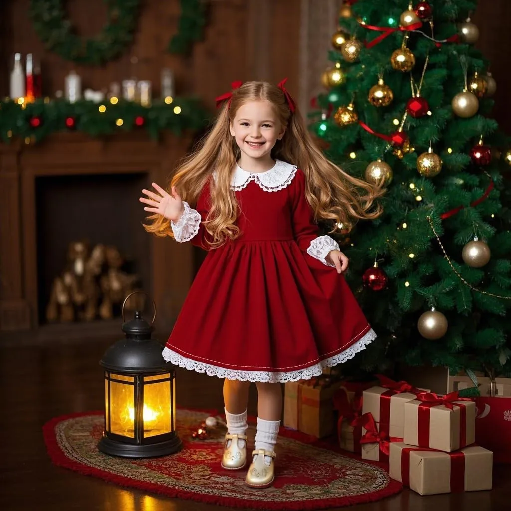 Felix & Flora Toddler Girl Mary Jane Dress Shoes - School Oxford Flats for Girl Party Shoes.