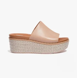 FitFlop AY9-137 ELOISE ESPADRILLE Womens Wedges  Beige