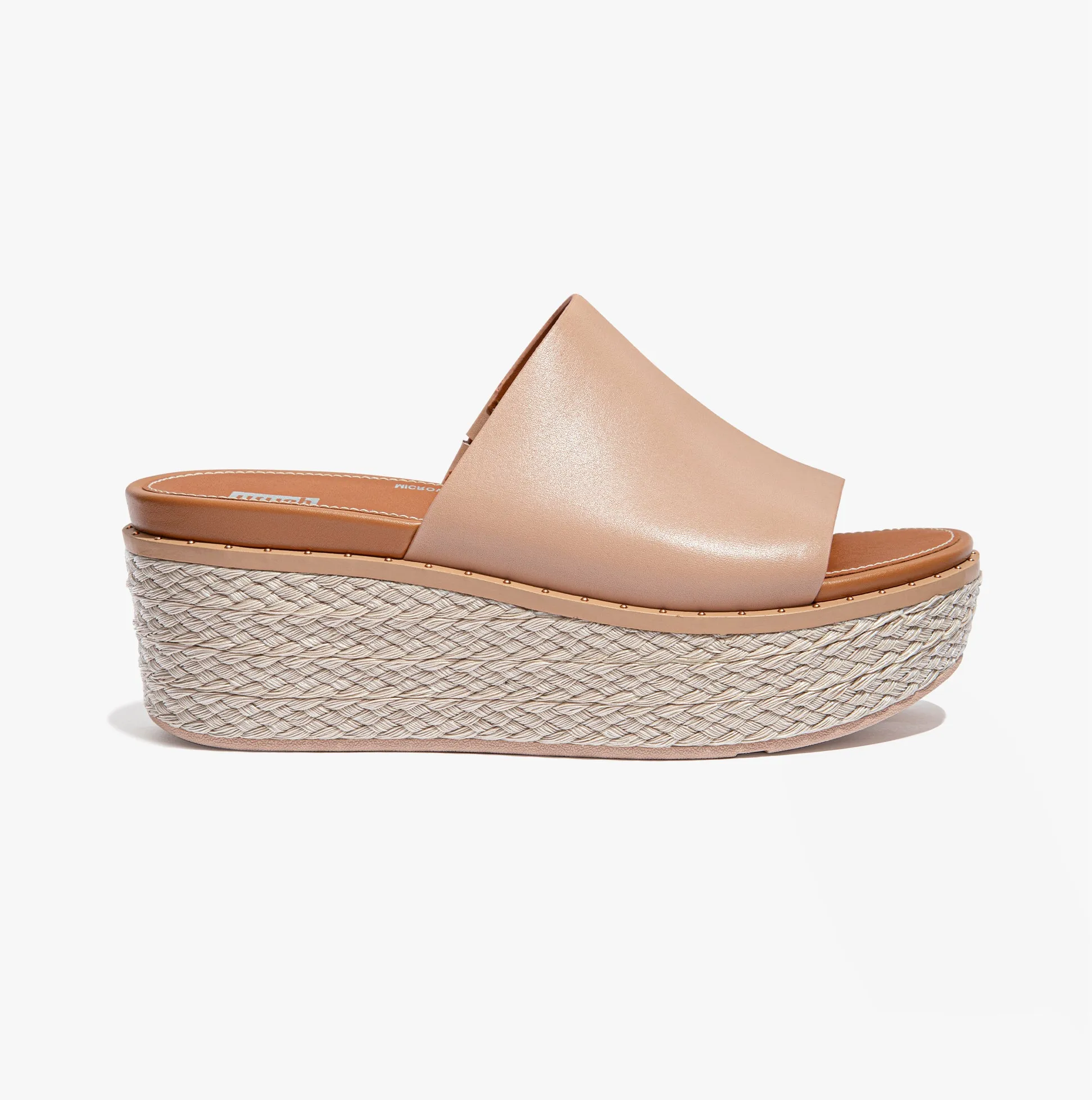 FitFlop AY9-137 ELOISE ESPADRILLE Womens Wedges  Beige