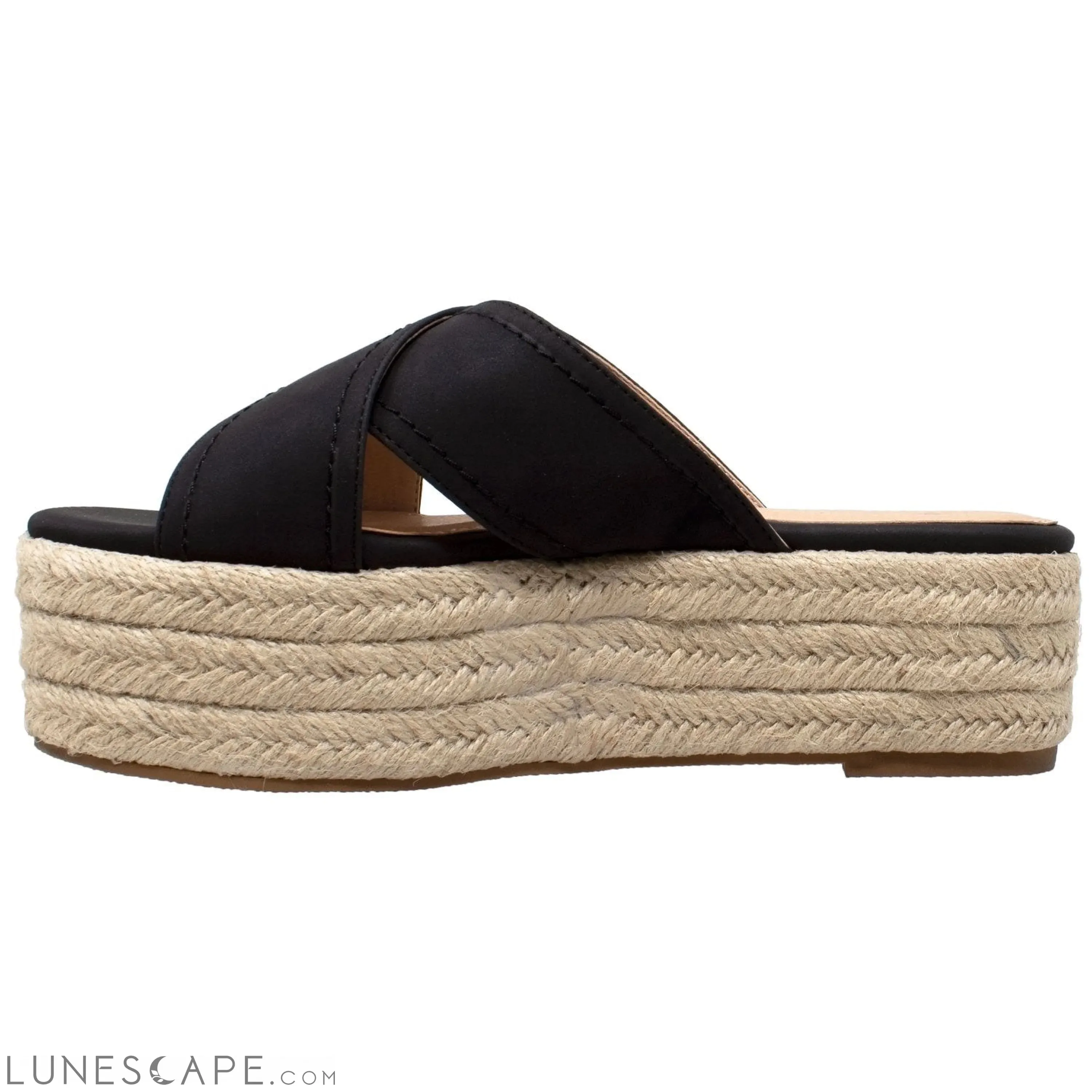 Flatform Espadrille Wedge Sandal