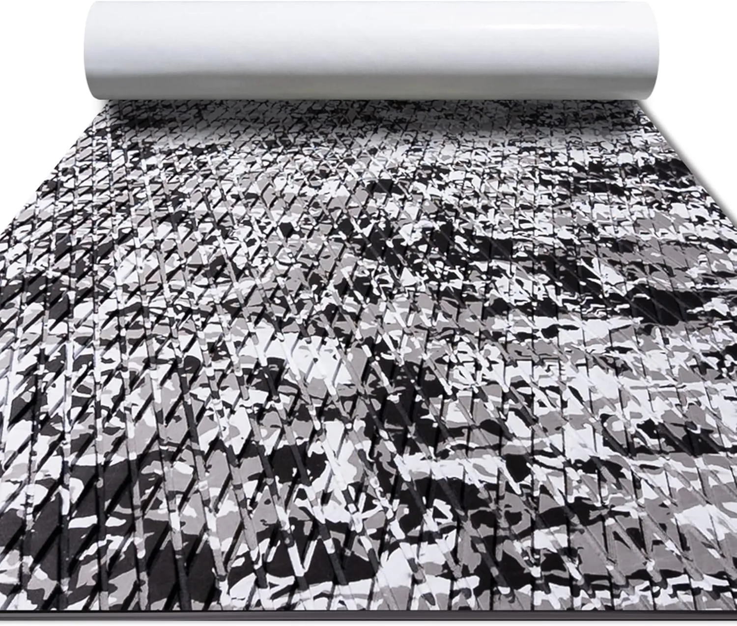 FOCEAN Boat Flooring EVA Foam Boat Decking Camo Marine Flooring Self-Adhesive Marine Mat for Motorboat RV Yacht Kayak 94.5" x 47.2"/23.6"/15.7"