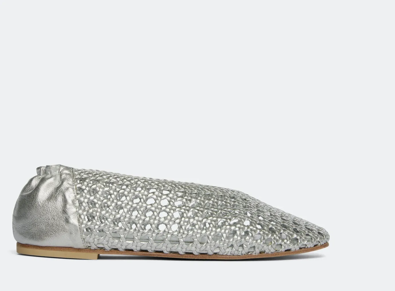 FRĒDA SALVADOR: RILEY OPEN WEAVE BALLET FLAT