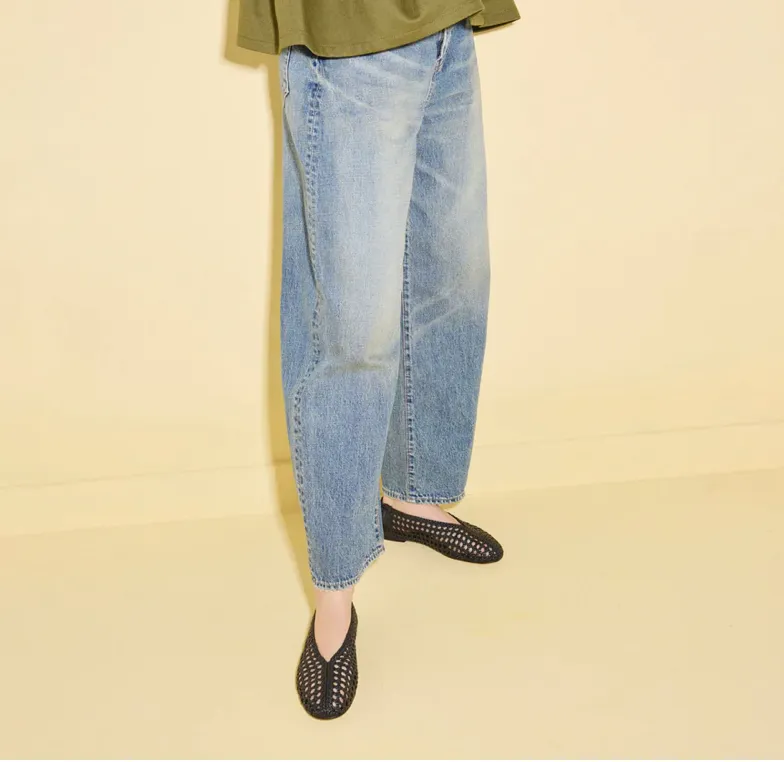 FRĒDA SALVADOR: RILEY OPEN WEAVE BALLET FLAT