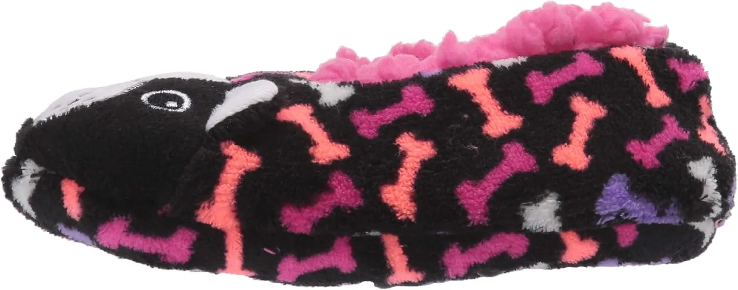 Fuzzy Babba Girls 3D Cozy Critter Slipper Socks with Non-Slip Grippers