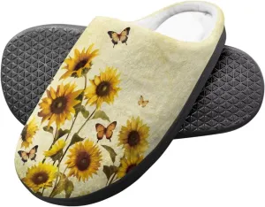 Fuzzy Slippers for Boys Girls Non-slip House Slipper Winter Bedroom Shoes for Little Kids