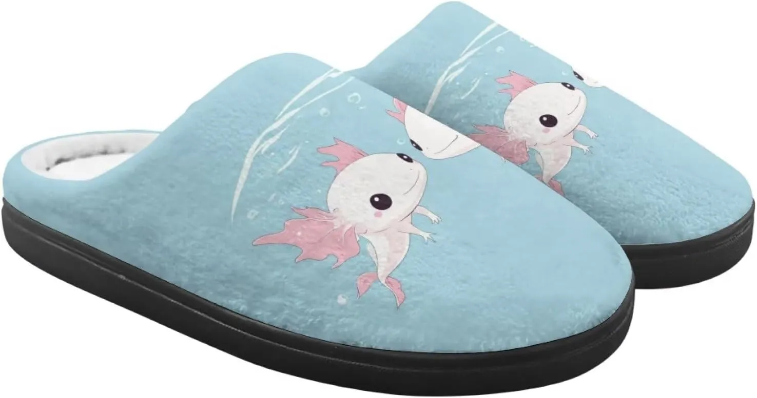 Fuzzy Slippers for Boys Girls Non-slip House Slipper Winter Home Shoes