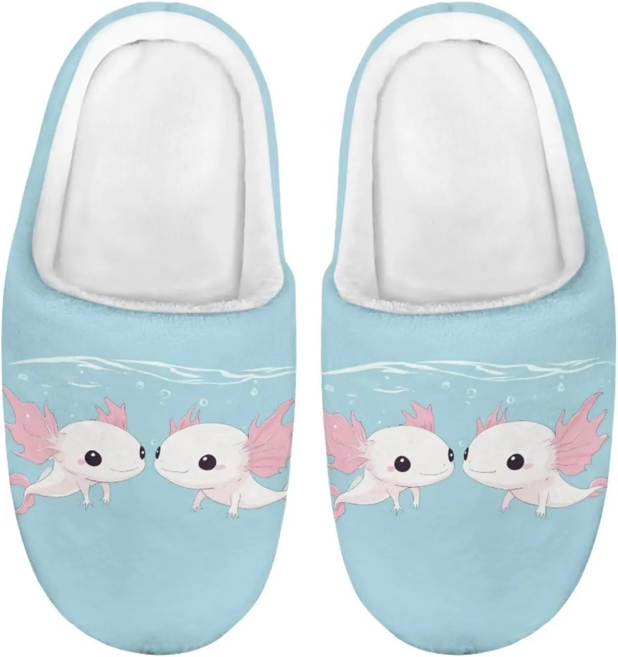 Fuzzy Slippers for Boys Girls Non-slip House Slipper Winter Home Shoes