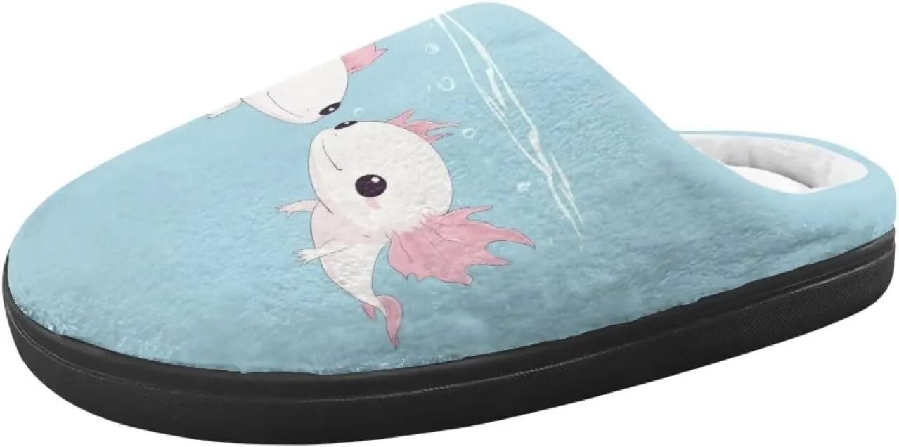 Fuzzy Slippers for Boys Girls Non-slip House Slipper Winter Home Shoes