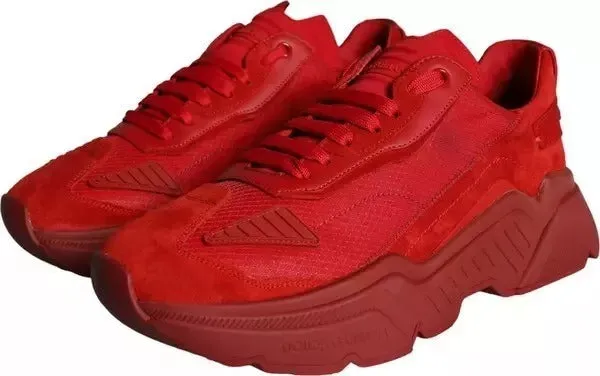 Gabbana Dolce Leather Daymaster & Friendly service Top Sneakers Hot item Shoes Low Red