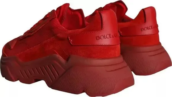 Gabbana Dolce Leather Daymaster & Friendly service Top Sneakers Hot item Shoes Low Red