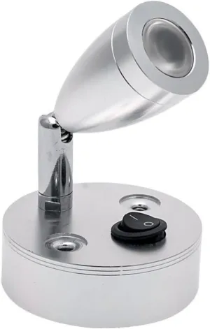 Gatuida Reading Light Rv Trailer Lights Brushed Nickel Boat Marine 3000k 3w 12v