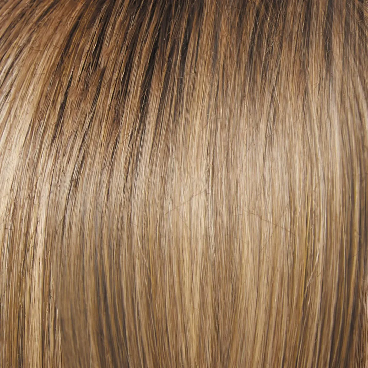 Gimme Drama Chin-Length Pageboy Long Layered Bob Wig by Hairuwear, Average Cap, GF10-22SS Iced Cappuccino