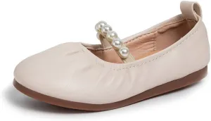 Girls Adorable Mary Jane Ballet Flats Party School Wedding Princess Dress Shoes