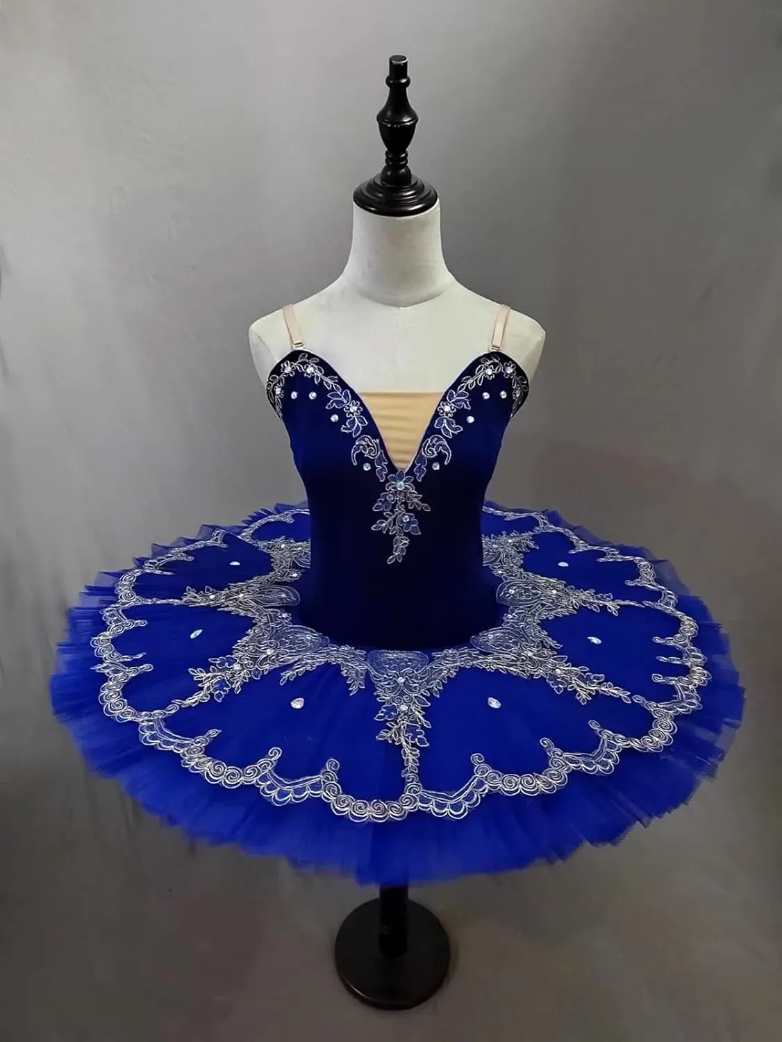 Girl's White Swan Lake Ballet Costume Puffy Skirt Ballet Tutu Dress for Women