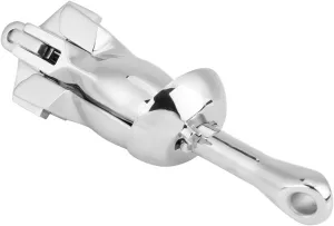 GOTOTOP Stainless Steel Boat Folding Anchor Grapnel Marine Grade 316 Heavy Duty Polished Finish Easy Installation for Yacht Docking Hardware 0.7kg