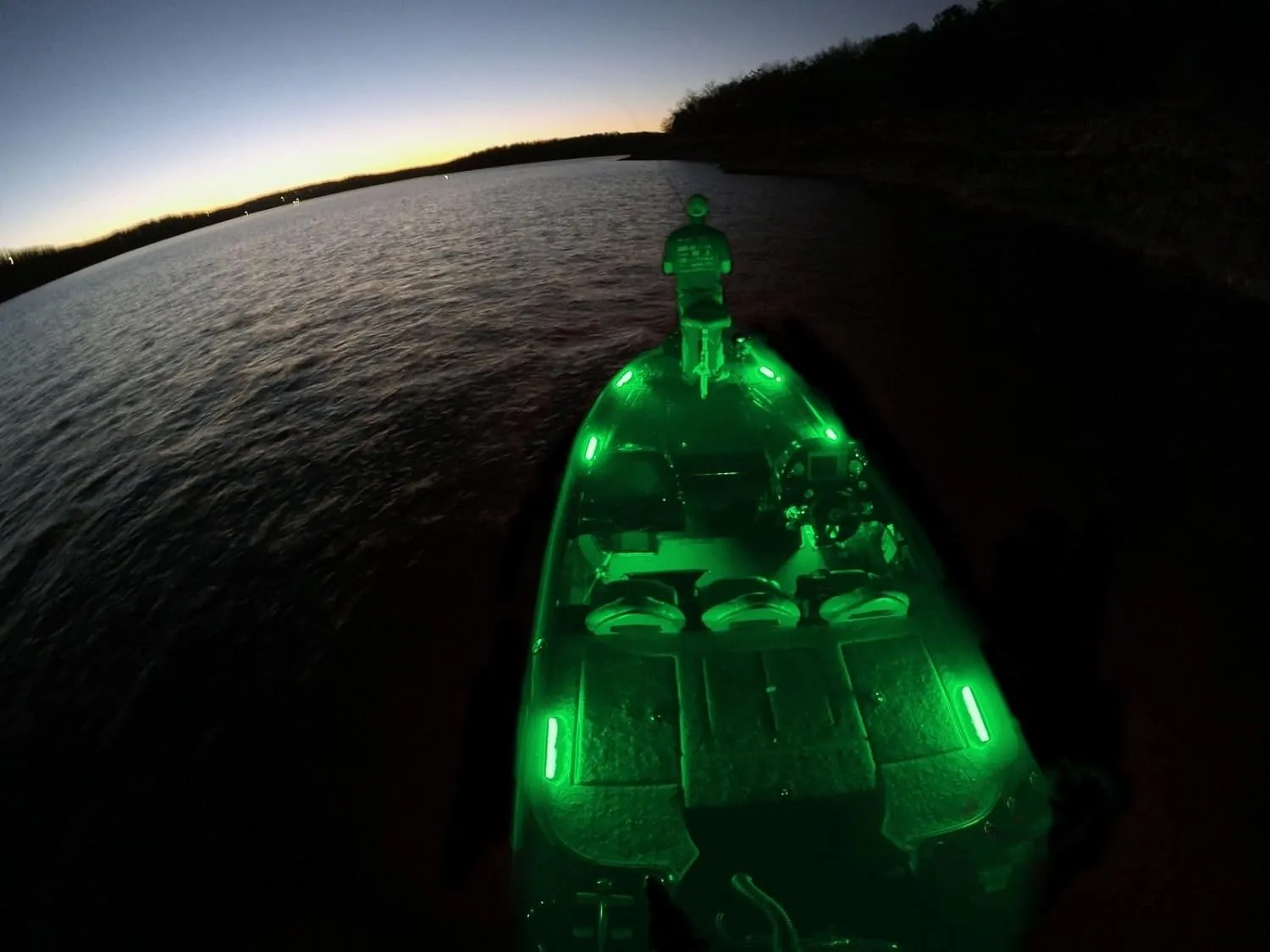Green Blob Outdoors Pimp My Boat LED Boat Deck Lighting Kit with Navigation Lights DIY