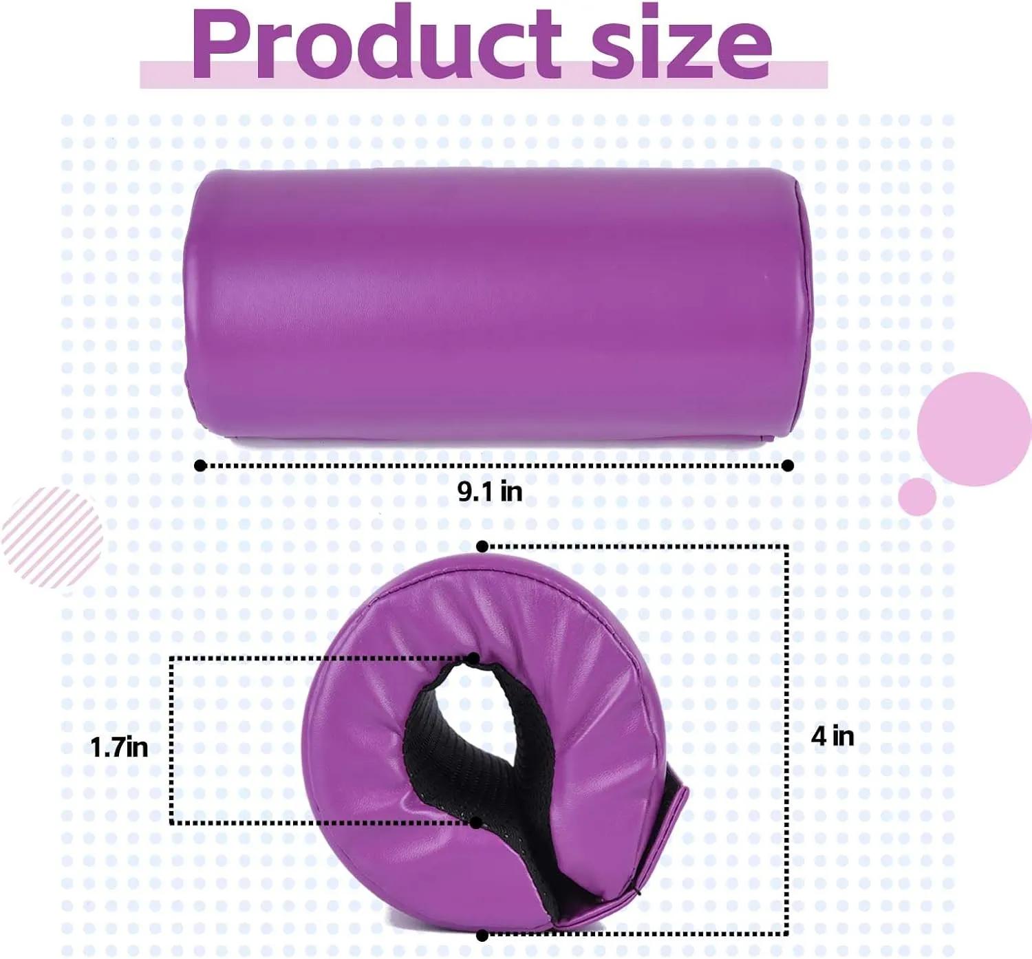 Gymnastics Bar Pad, Gymnastics Bar Mat, Protective Package for Gymnastics Bars, Parallel Bars, Uneven Bars, Horizontal Bars, Ballet Bars, Most Children's and Adult Gymnastics Bars