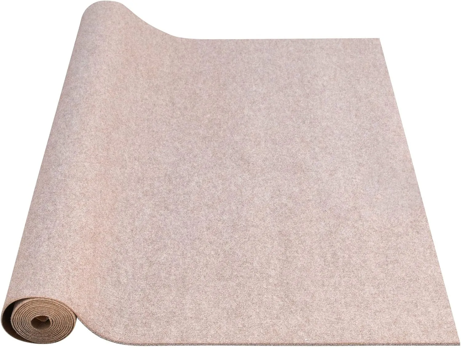 Happybuy Boat Carpet, 6 ft x 23 ft Marine Carpet for Boats, Waterproof Light Brown Carpet with Marine Backing Anti-Slide Marine Grade Boat Carpet Cuttable Easy to Clean Patio Rugs Deck Rug