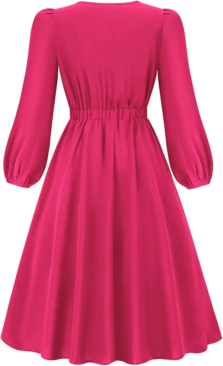 HHmei Teen for Girls' for Womens Adjustable Blouse Plain Full Sleeve Supple Buttoned-Down