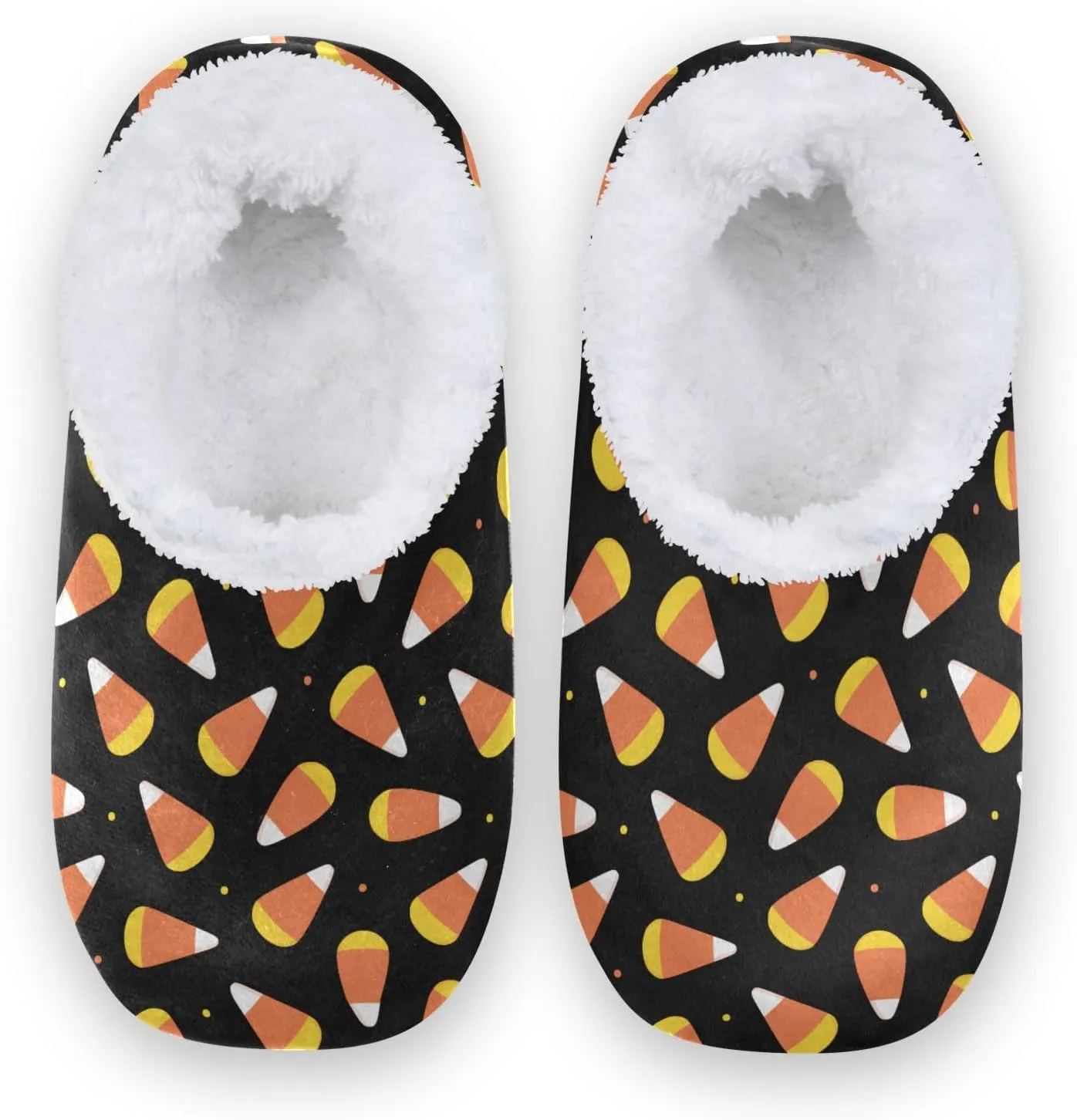 House Slippers Fuzzy Memory Foam Soft Slipper Socks for Woman Men