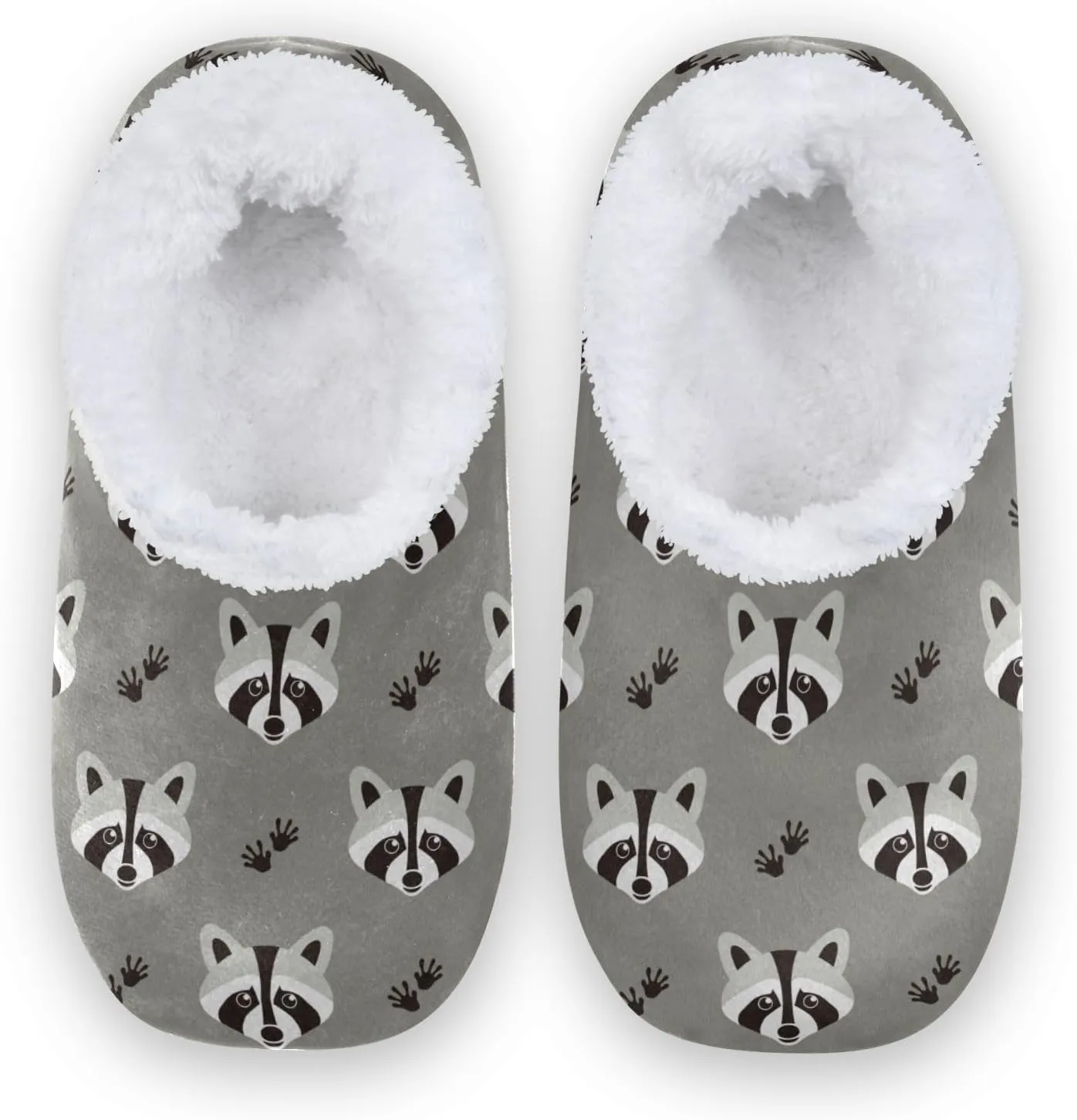 House Slippers Fuzzy Memory Foam Soft Slipper Socks for Woman Men