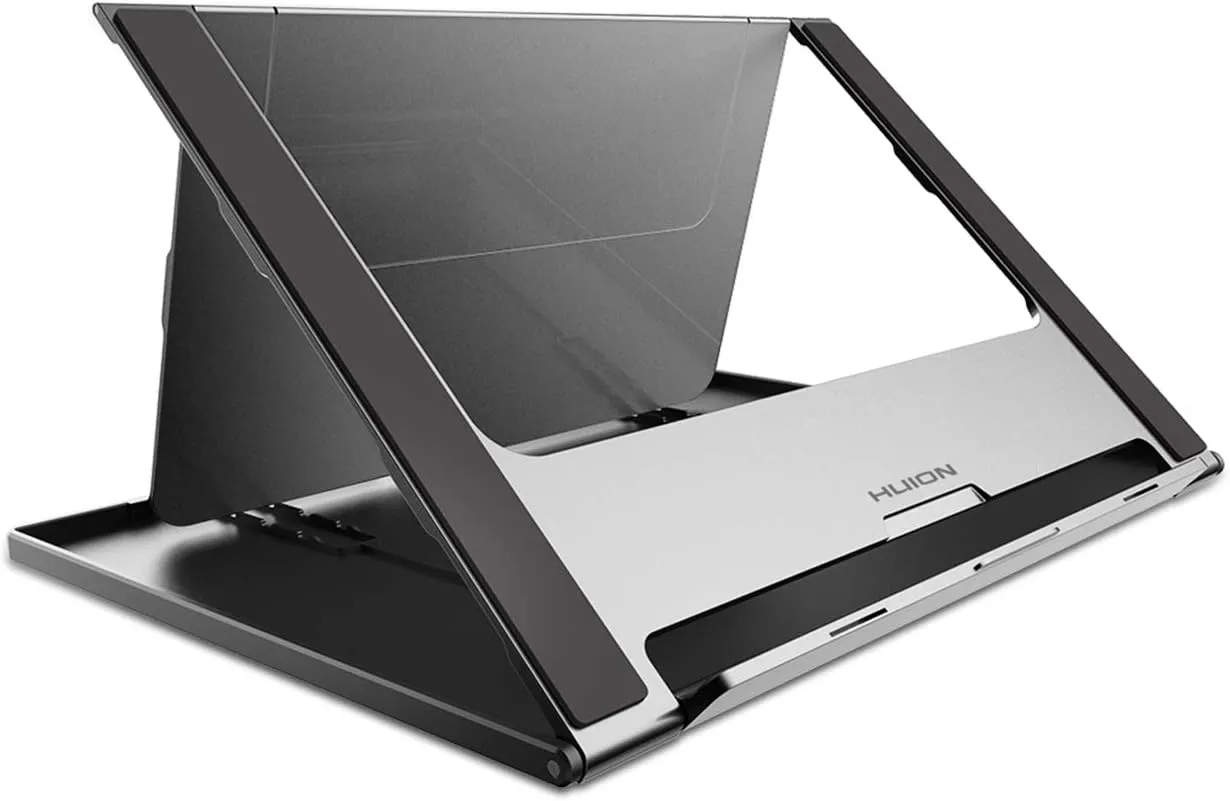 HUION Adjustable Stand Multi-Angle Portable Desk Stand for 10-15.6" Graphics Drawing Monitor Tablet Pen Display, Suitable for Kamvas Pro 12/13/16, Kamvas 12/13/16, iPad Pro, Wacom Cintiq
