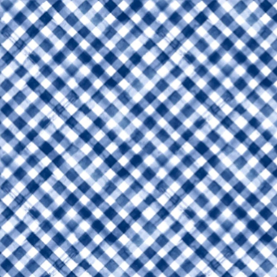 IBKUL Athleisure Wear Sun Protective UPF 50  Icefil Cooling Gingham Check Print Long Sleeve Mock Neck Top – 10876