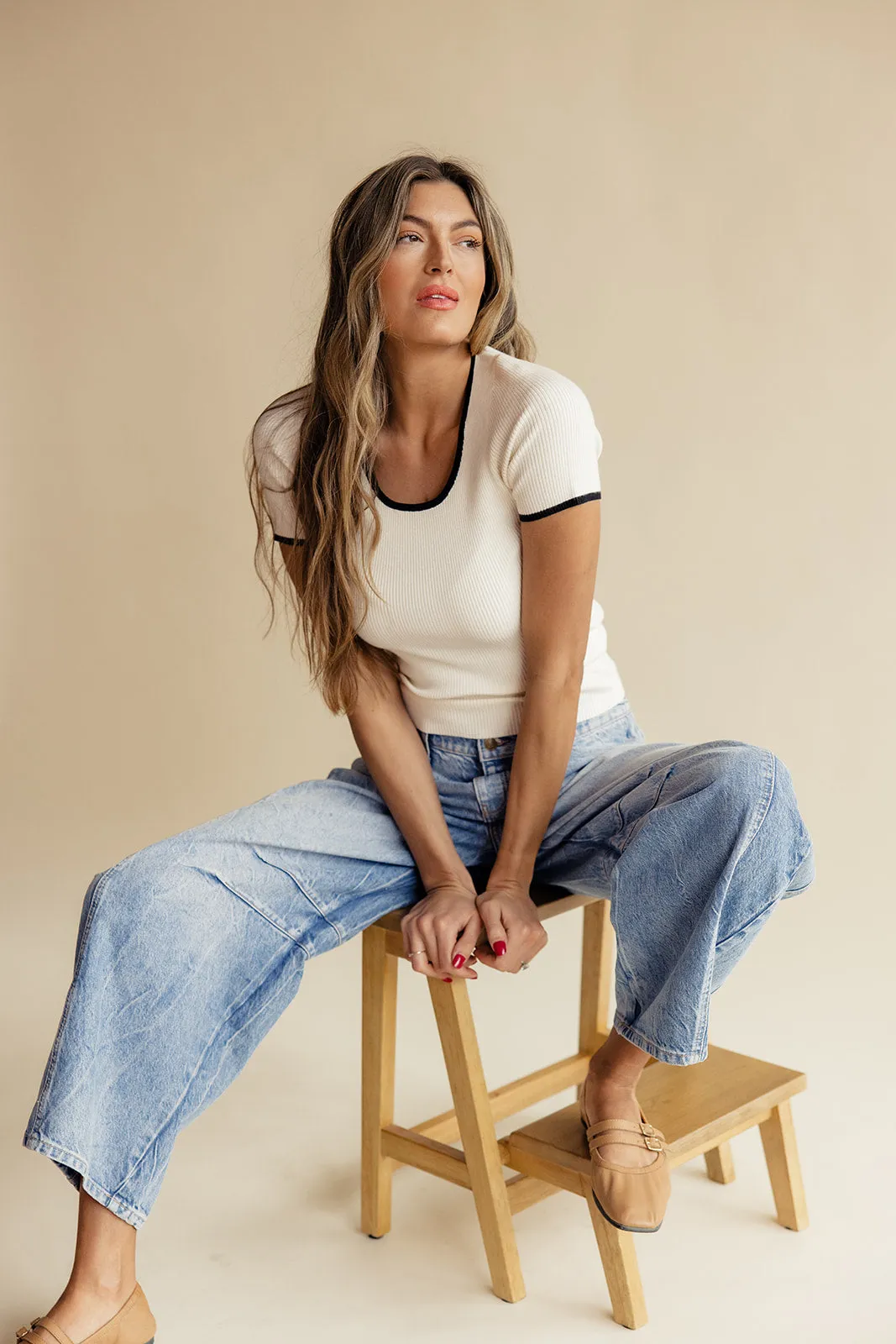 I’ll Be Yours Scoop Neck Top