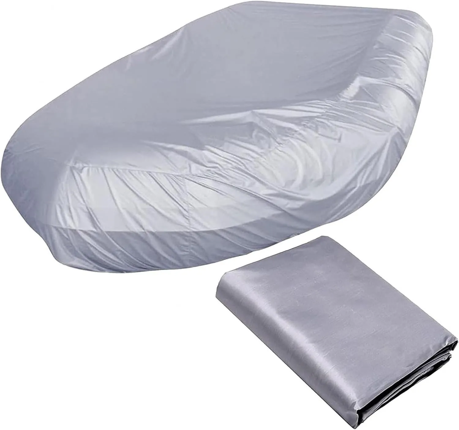 Inflatable Boat Cover 7 Sizes Boat Tarp UV Resistant Boat Covers for Small Inflatable and Rigid Inflatable Boats,330 * 165 * 46cm
