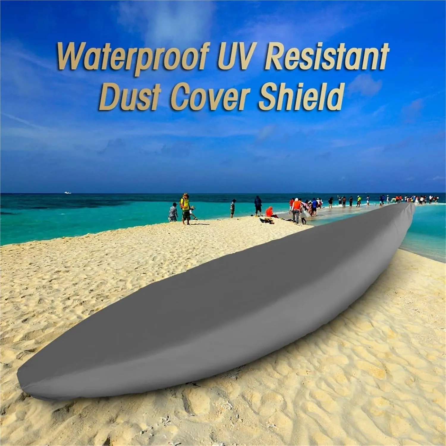 Inflatable Dinghy Cover Professional Universal Canoe Inflatable Boat Cover, Waterproof UV Resistant for Outdoor Storage(Blue,6m)