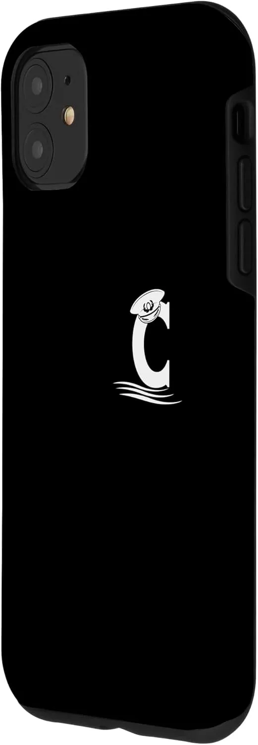 iPhone 11 C Captain Deck Waves sailing nautical Ship Cruise Ocean Sail Case