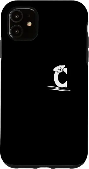 iPhone 11 C Captain Deck Waves sailing nautical Ship Cruise Ocean Sail Case