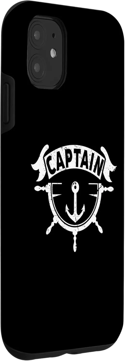 iPhone 11 Captain Deck Waves sailing nautical Ship Cruise Ocean Sail Case
